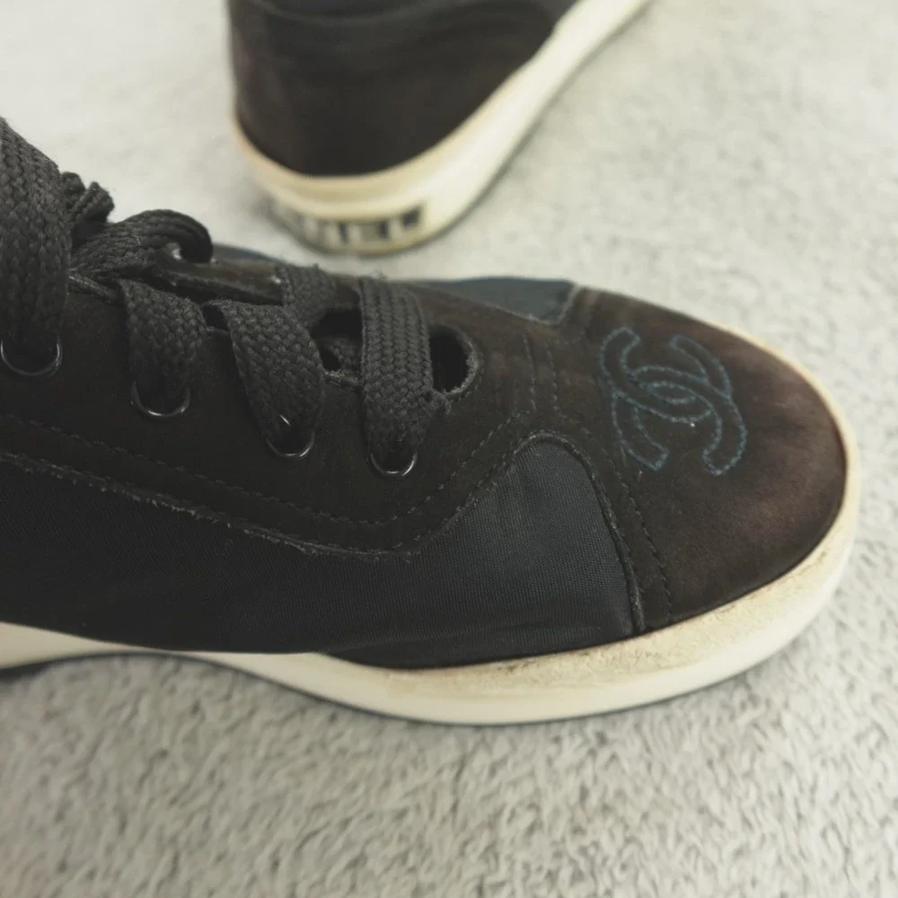 Chanel Sneakers‎ Black Platform